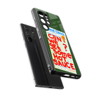hot sauce back phone cover | glass case for samsung galaxy s25 ultra