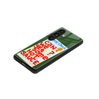 hot sauce back phone cover | glass case for samsung galaxy s24 fe