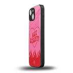 hot stuff back phone cover | glass case for iphone 13 mini