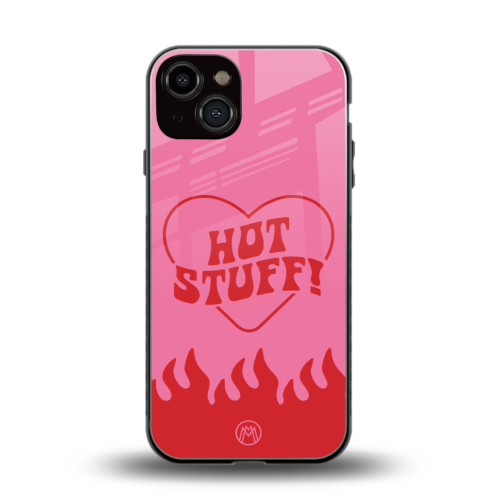 hot stuff back phone cover | glass case for iphone 13