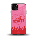 hot stuff back phone cover | glass case for iphone 13