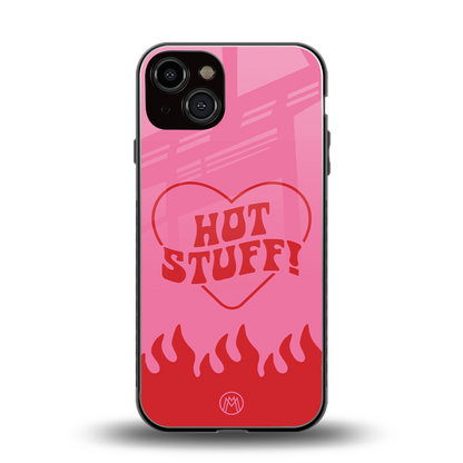 hot stuff back phone cover | glass case for iphone 13