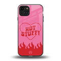 hot stuff back phone cover | glass case for iphone 14