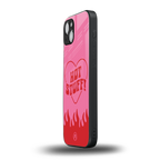 hot stuff back phone cover | glass case for iphone 14