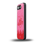hot stuff back phone cover | glass case for iphone 16e