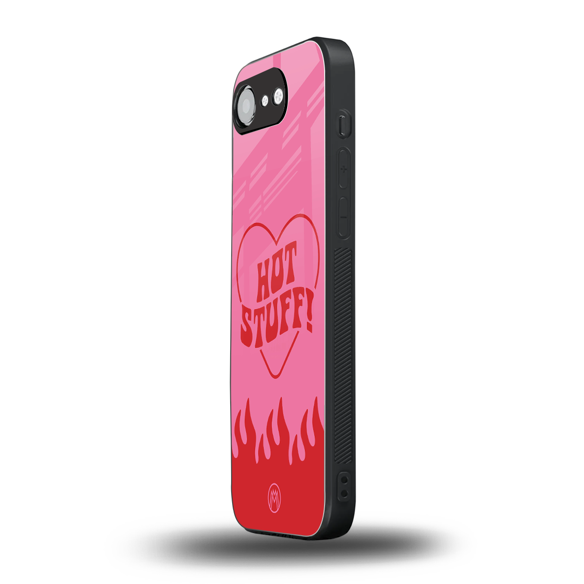 hot stuff back phone cover | glass case for iphone 16e