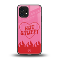 hot stuff back phone cover | glass case for nothing phone 1