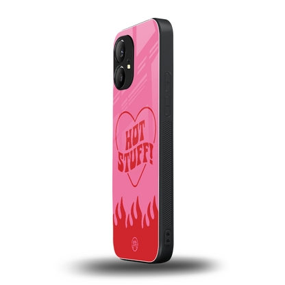 hot stuff back phone cover | glass case for nothing phone 1