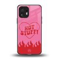 hot stuff back phone cover | glass case for nothing phone 2