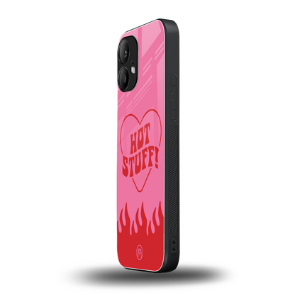 hot stuff back phone cover | glass case for nothing phone 2
