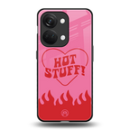 hot stuff back phone cover | glass case for oneplus nord 3