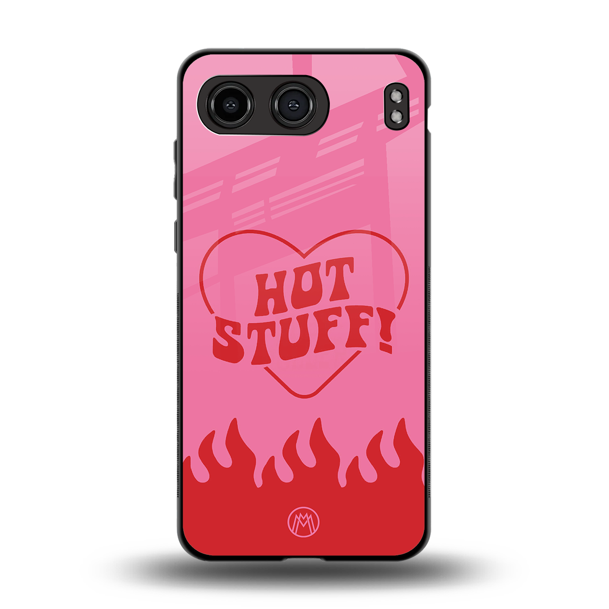 hot stuff back phone cover | glass case for oneplus nord 4