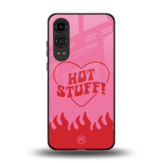 hot stuff back phone cover | glass case for oneplus nord ce 4 lite