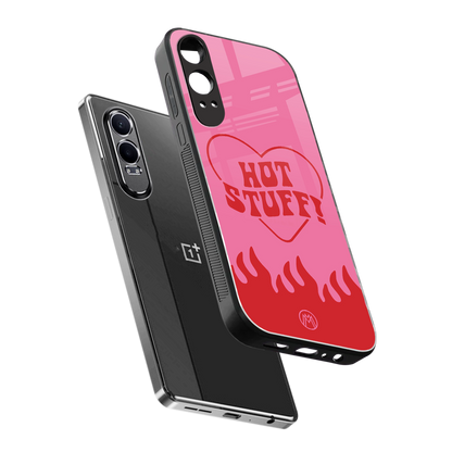 hot stuff back phone cover | glass case for oneplus nord ce 4 lite