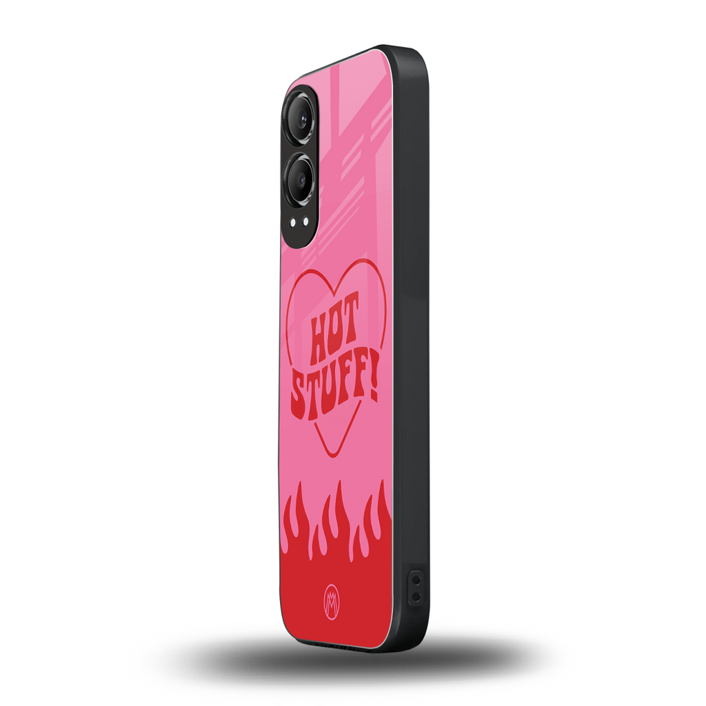 hot stuff back phone cover | glass case for oneplus nord ce 4 lite
