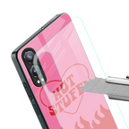 hot stuff back phone cover | glass case for oneplus nord ce 4 lite