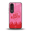 hot stuff back phone cover | glass case for oneplus nord ce 4