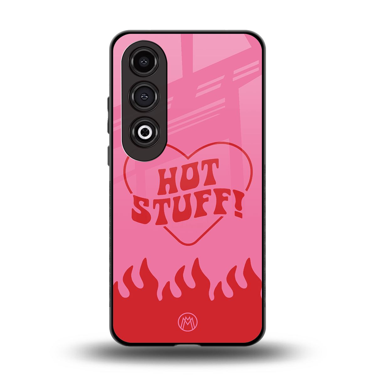 hot stuff back phone cover | glass case for oneplus nord ce 4