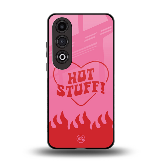 hot stuff back phone cover | glass case for oneplus nord ce 4