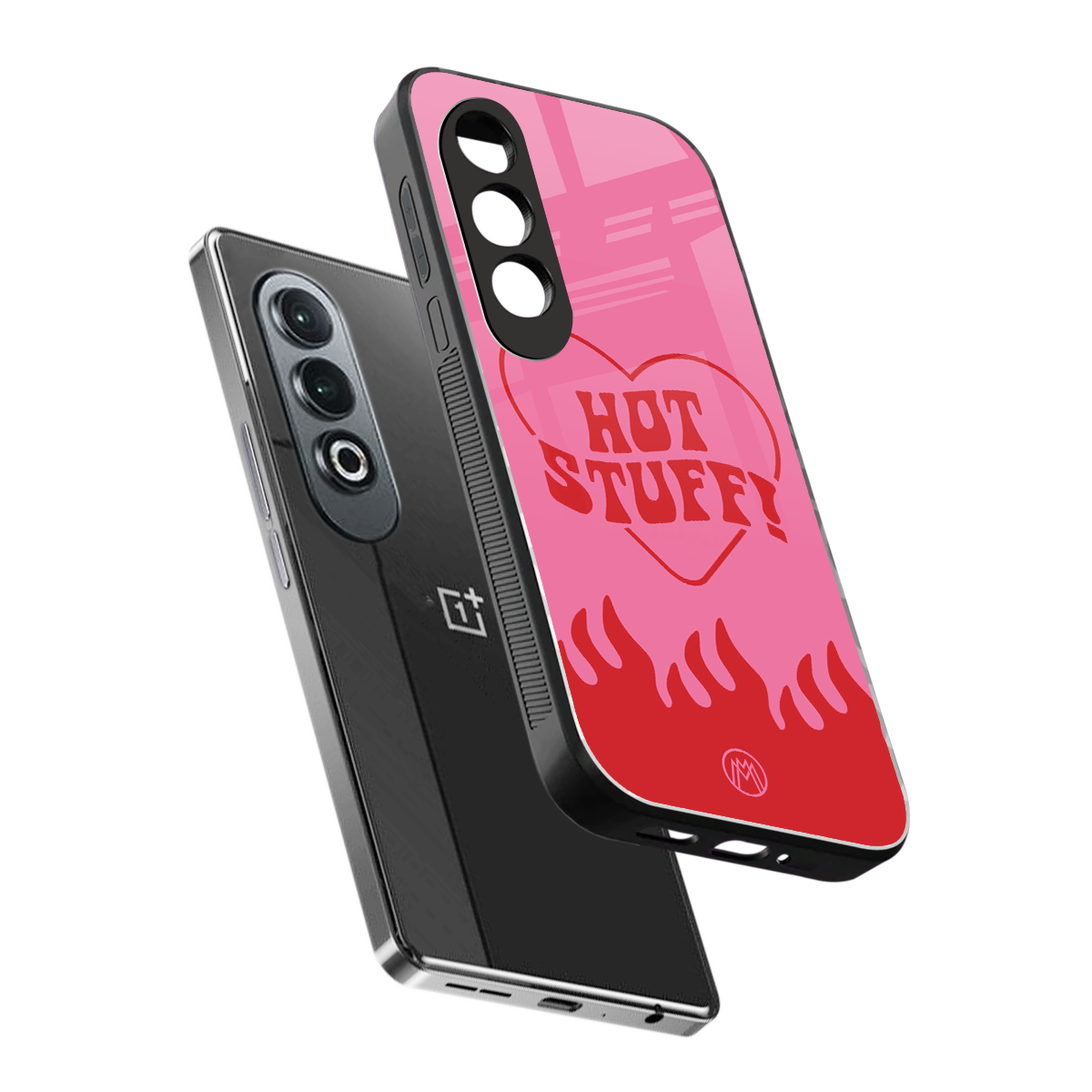 hot stuff back phone cover | glass case for oneplus nord ce 4
