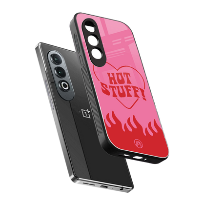 hot stuff back phone cover | glass case for oneplus nord ce 4