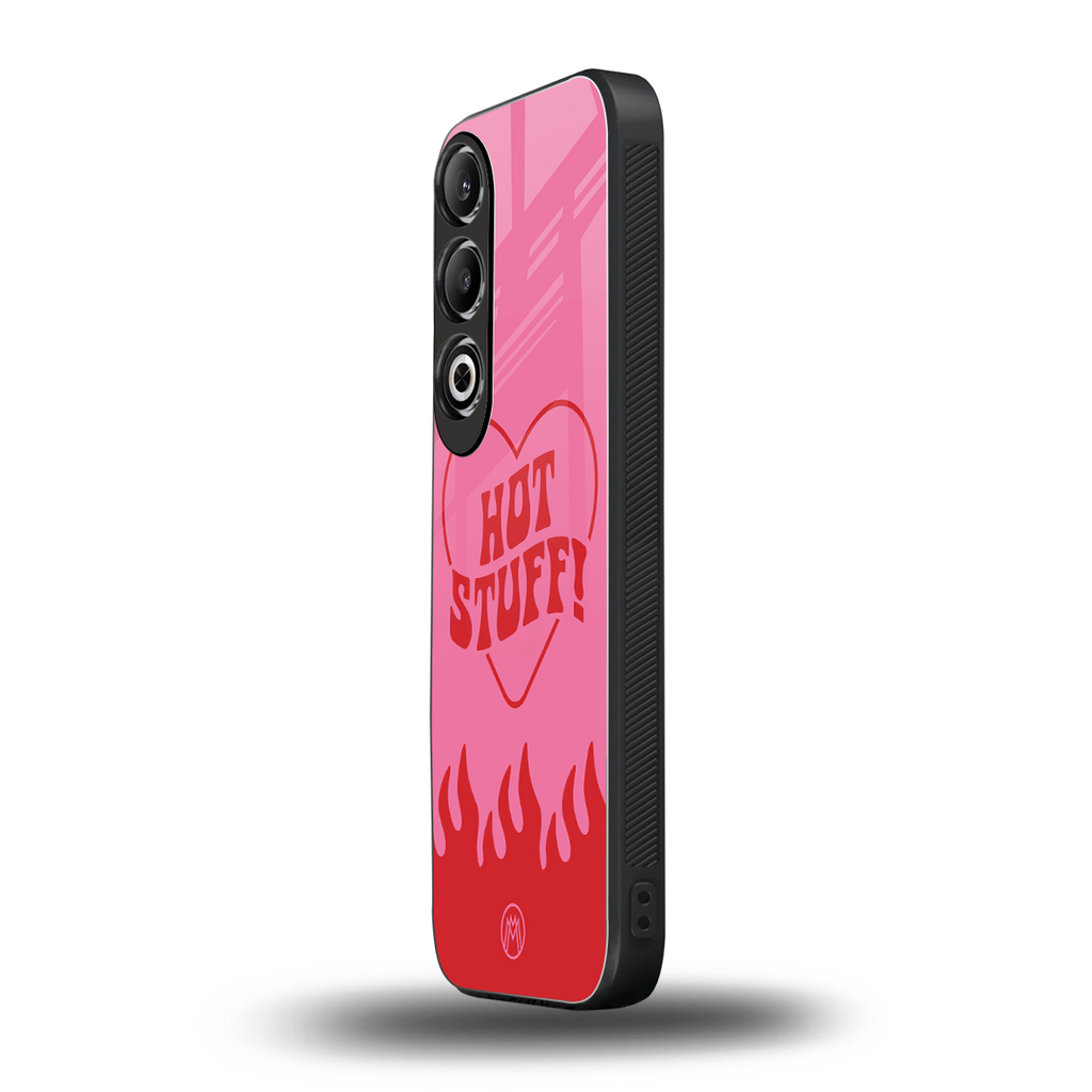 hot stuff back phone cover | glass case for oneplus nord ce 4
