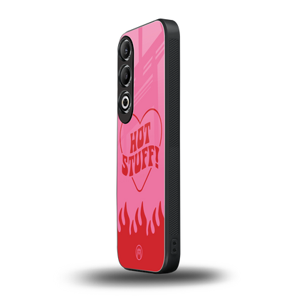 hot stuff back phone cover | glass case for oneplus nord ce 4