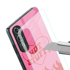hot stuff back phone cover | glass case for oneplus nord ce 4