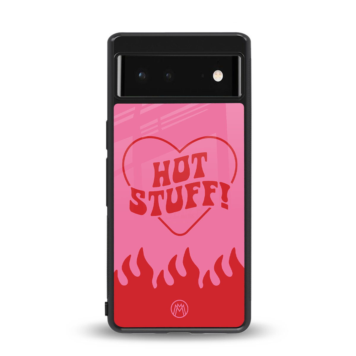 hot stuff back phone cover | glass case for google pixel 6