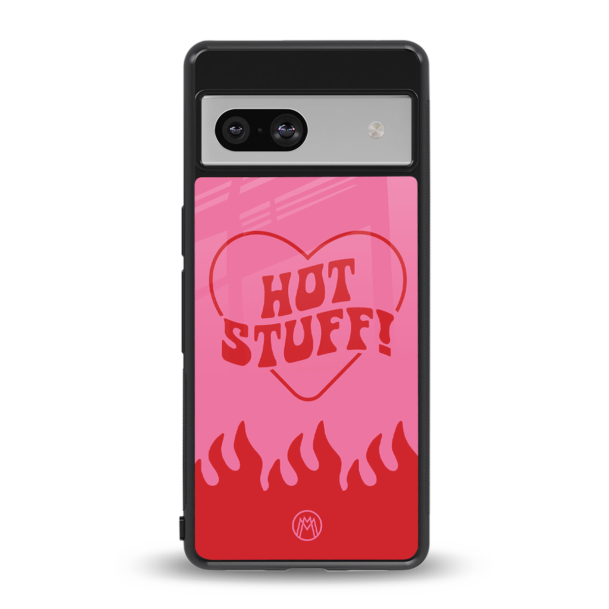 hot stuff back phone cover | glass case for Google Pixel 7A