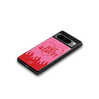 hot stuff back phone cover | glass case for google pixel 8 pro