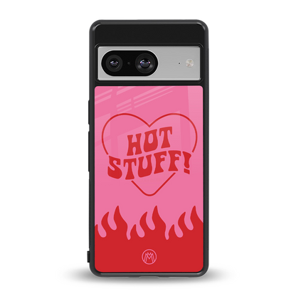 hot stuff back phone cover | glass case for Google Pixel 8