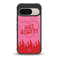 hot stuff back phone cover | glass case for google pixel 9
