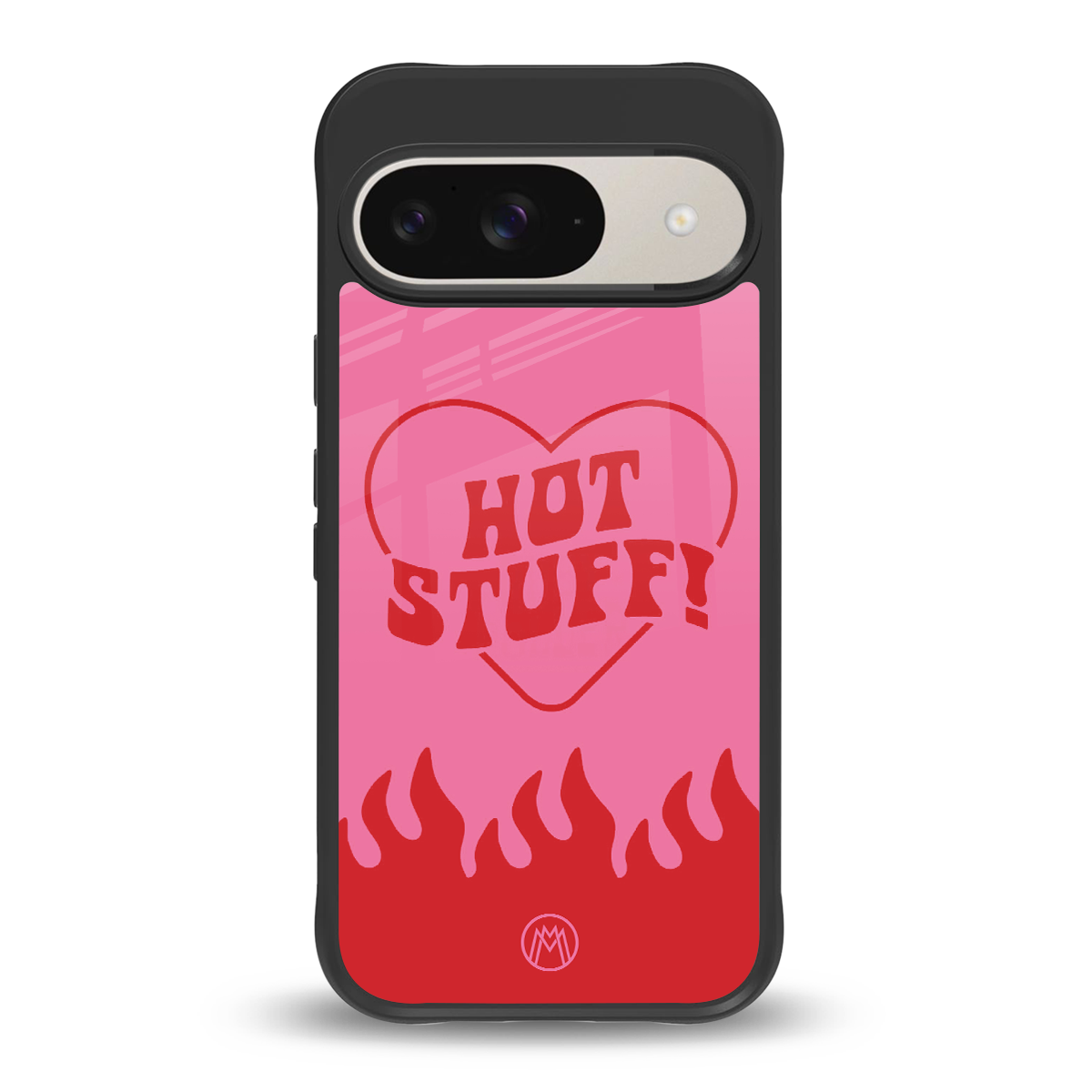 hot stuff back phone cover | glass case for google pixel 9