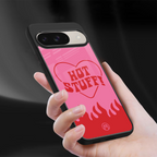 hot stuff back phone cover | glass case for google pixel 9