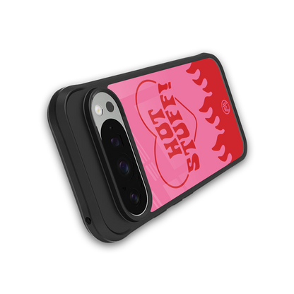 hot stuff back phone cover | glass case for google pixel 9 pro xl