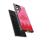 hot stuff back phone cover | glass case for samsung galaxy s23 ultra