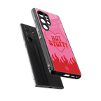 hot stuff back phone cover | glass case for samsung galaxy s25 ultra