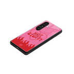 hot stuff back phone cover | glass case for samsung galaxy s25 plus