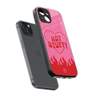 hot stuff back phone cover | glass case for iphone 14