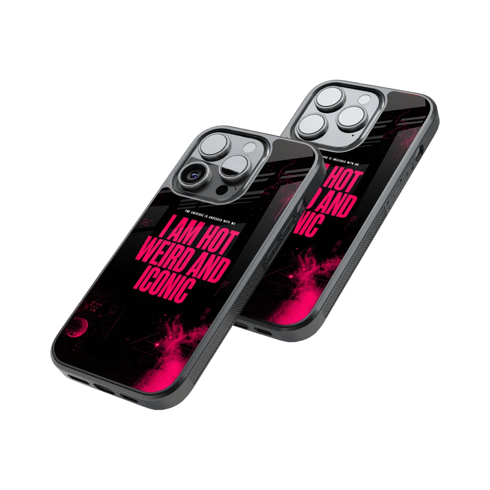 Protective Glass Back Phone Case Compatible with iPhone, Samsung, OnePlus, Pixel & More