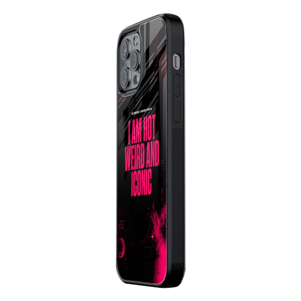 Slim Glass Back Phone Case for Multiple Brands iPhone, Samsung, Redmi, OnePlus, Oppo, Vivo