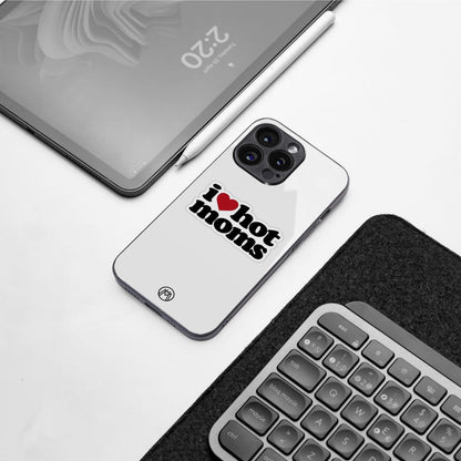 hot moms back phone cover | glass case for iphone 16