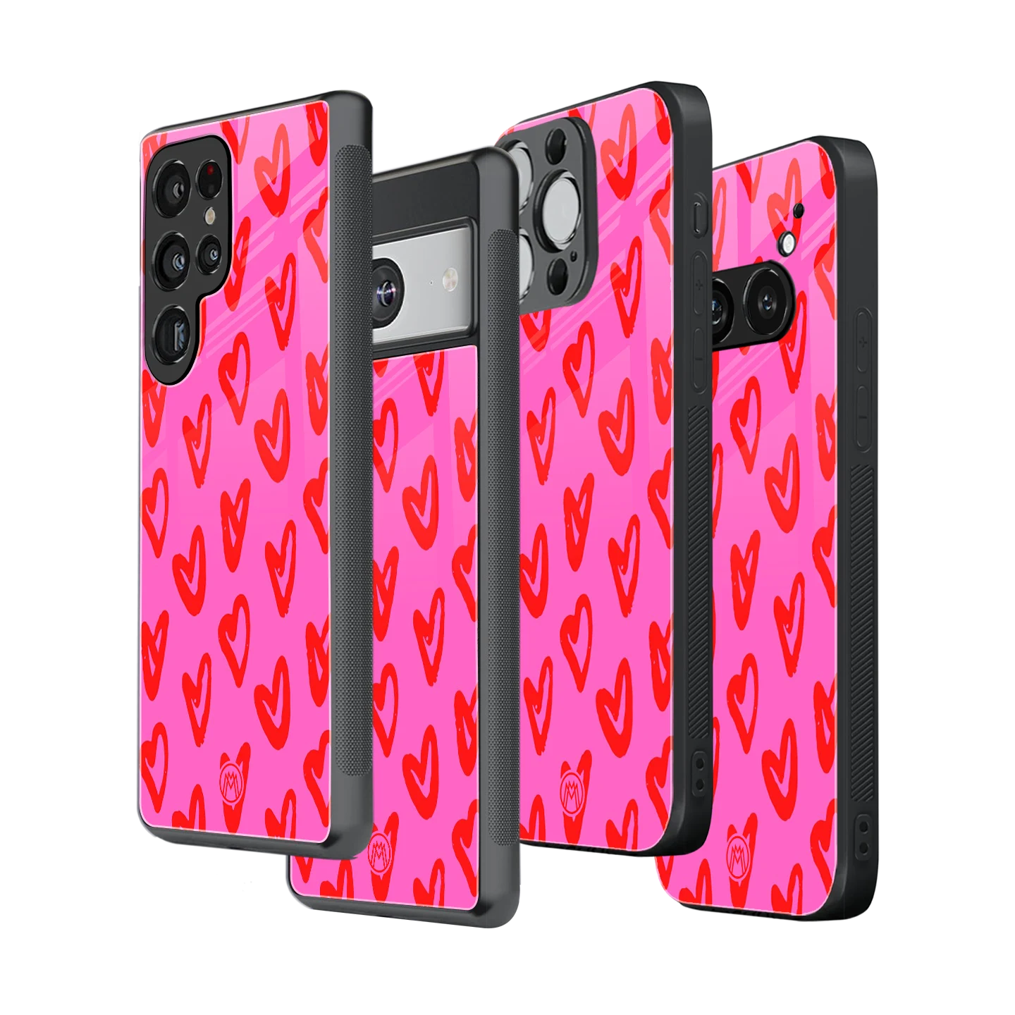 Stylish Glass Back Case for All Smartphones – iPhone, Samsung, OnePlus, Pixel, Redmi, Oppo, Vivo, Motorola