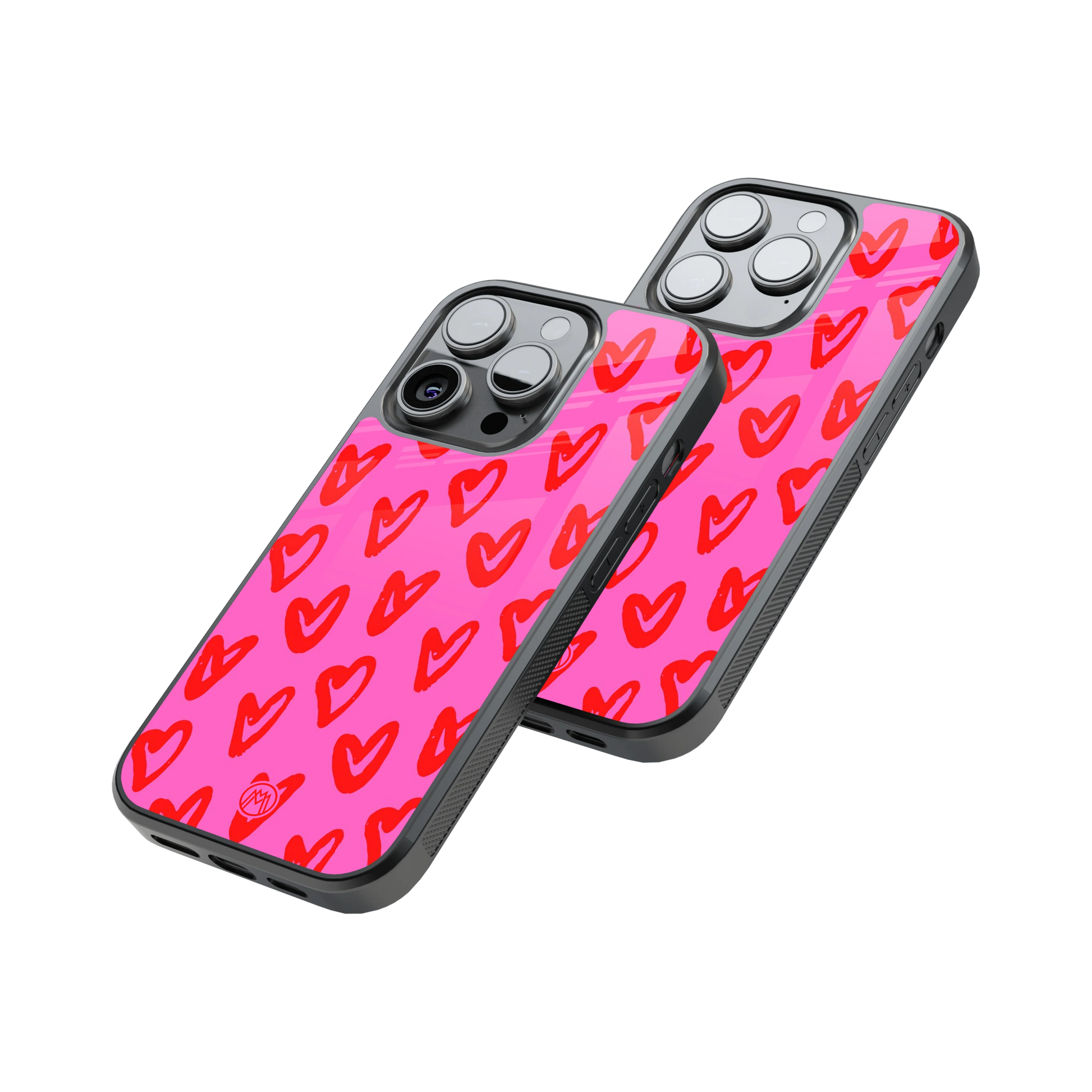 Protective Glass Back Phone Case Compatible with iPhone, Samsung, OnePlus, Pixel & More