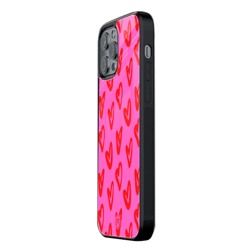 Slim Glass Back Phone Case for Multiple Brands – iPhone, Samsung, Redmi, OnePlus, Oppo, Vivo