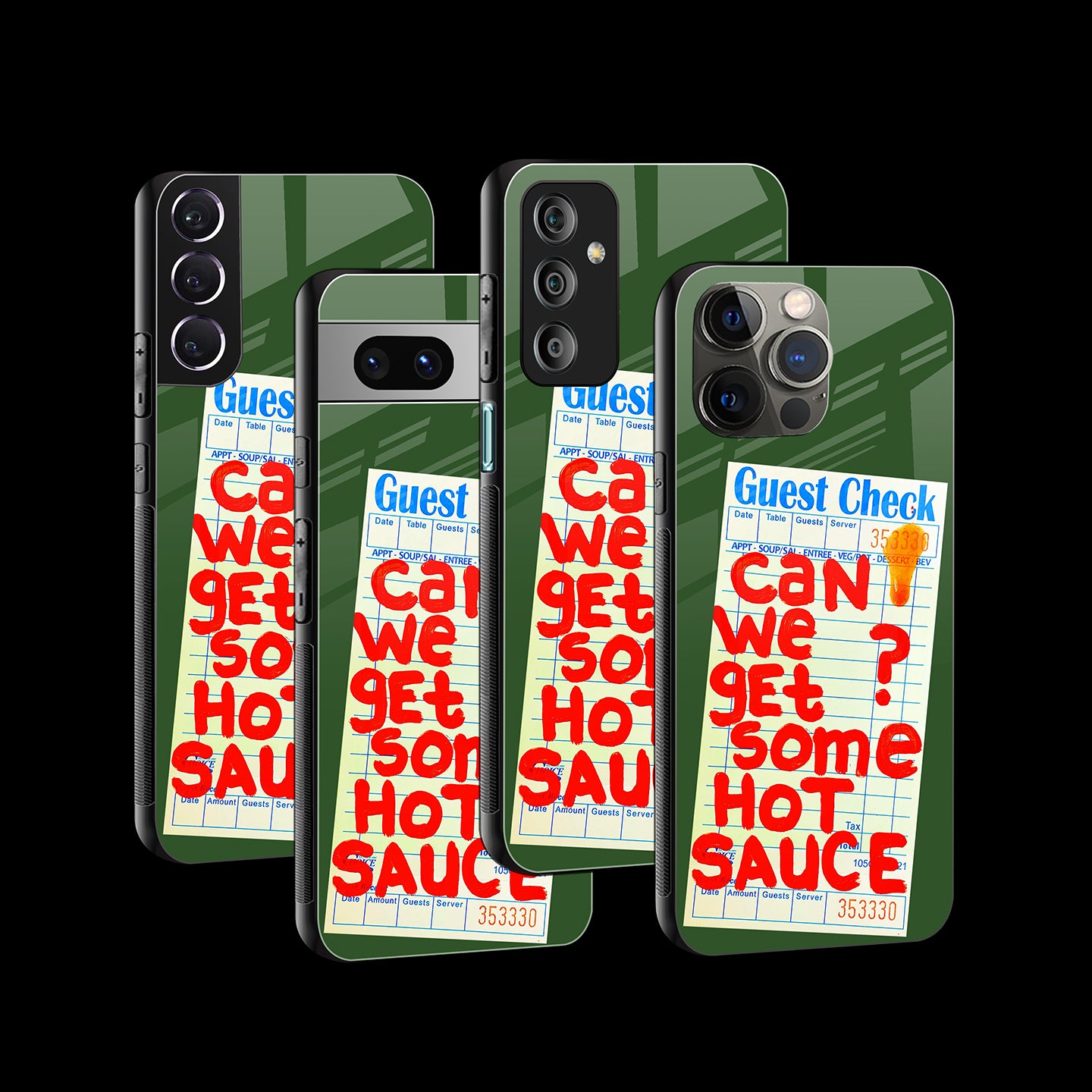 Hot Sauce Phone Cover | Glass Case