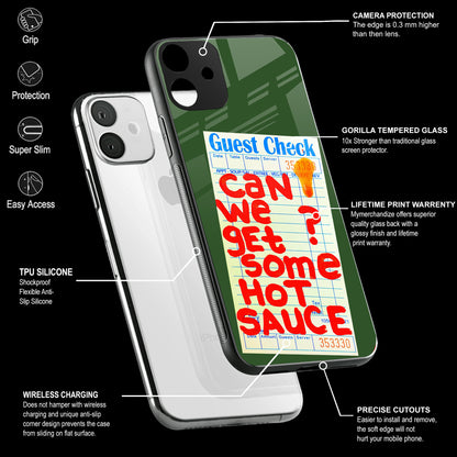 Hot Sauce Phone Cover | Glass Case