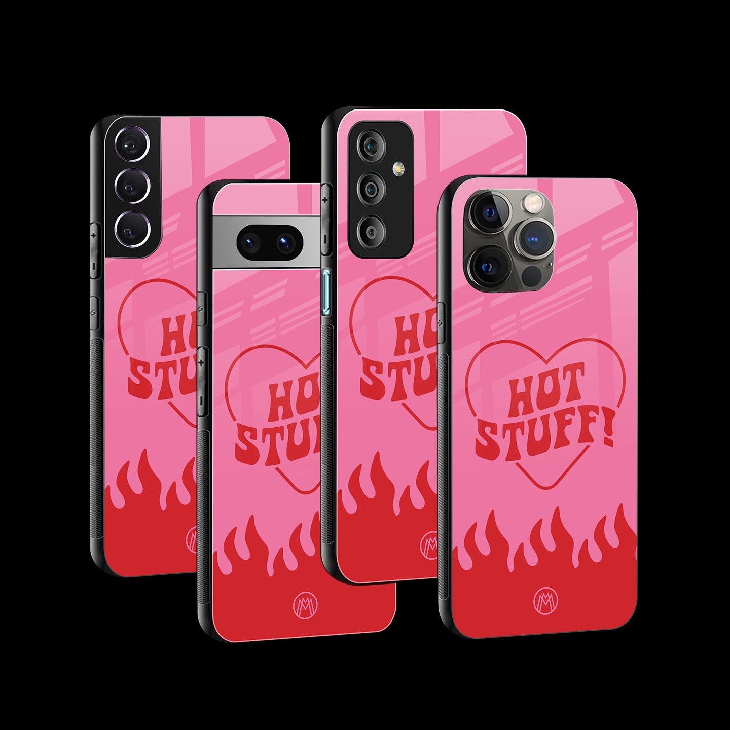 Hot Stuff Phone Cover | Glass Case