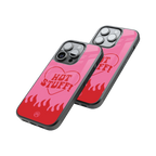 Protective Glass Back Phone Case Compatible with iPhone, Samsung, OnePlus, Pixel & More